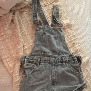 Adika Tight Denim Overalls
